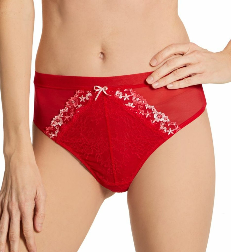 Brief Panties * | Exceptional Design Pour Moi Gigi High Leg Brief Panty 20115