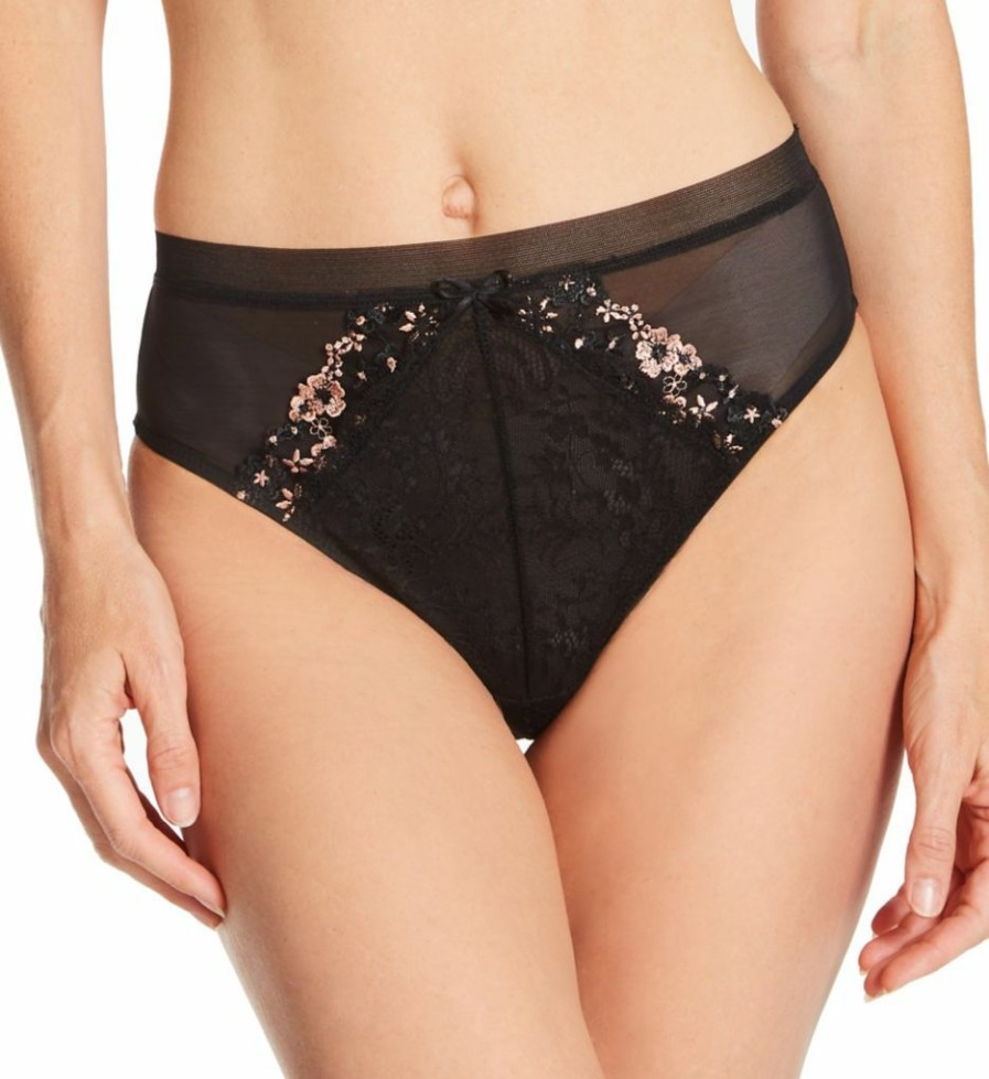 Brief Panties * | Exceptional Design Pour Moi Gigi High Leg Brief Panty 20115