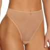 Thong Panties * | Glamor Model Only Hearts Whisper Hi Cut Thong 51797