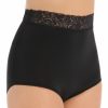 Lace Panties * | On Sale Teri Grace Lace Trim Microfiber Brief Panty 313