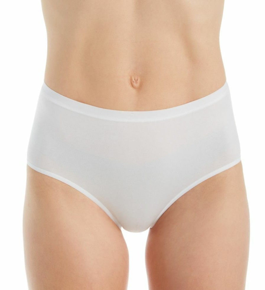 Brief Panties * | Exceptional Design Calida Natural Comfort Cotton High Waist Brief Panty 21375