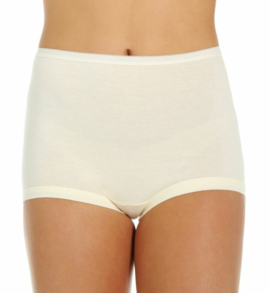 Brief Panties * | Less Expensive Vanity Fair Lollipop Legband Brief Panty 3 Pack 15367