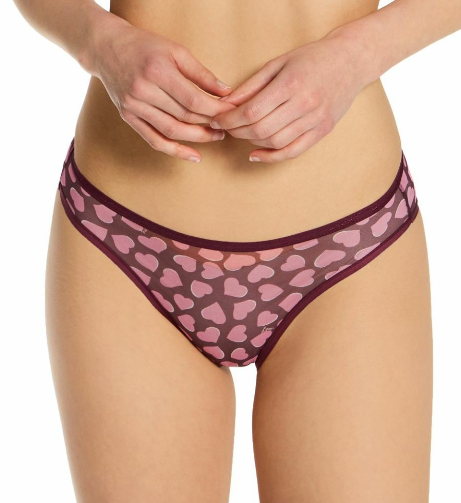 Bikini Panties * | Less Expensive Dkny Mesh Bikini Panty Dk5086