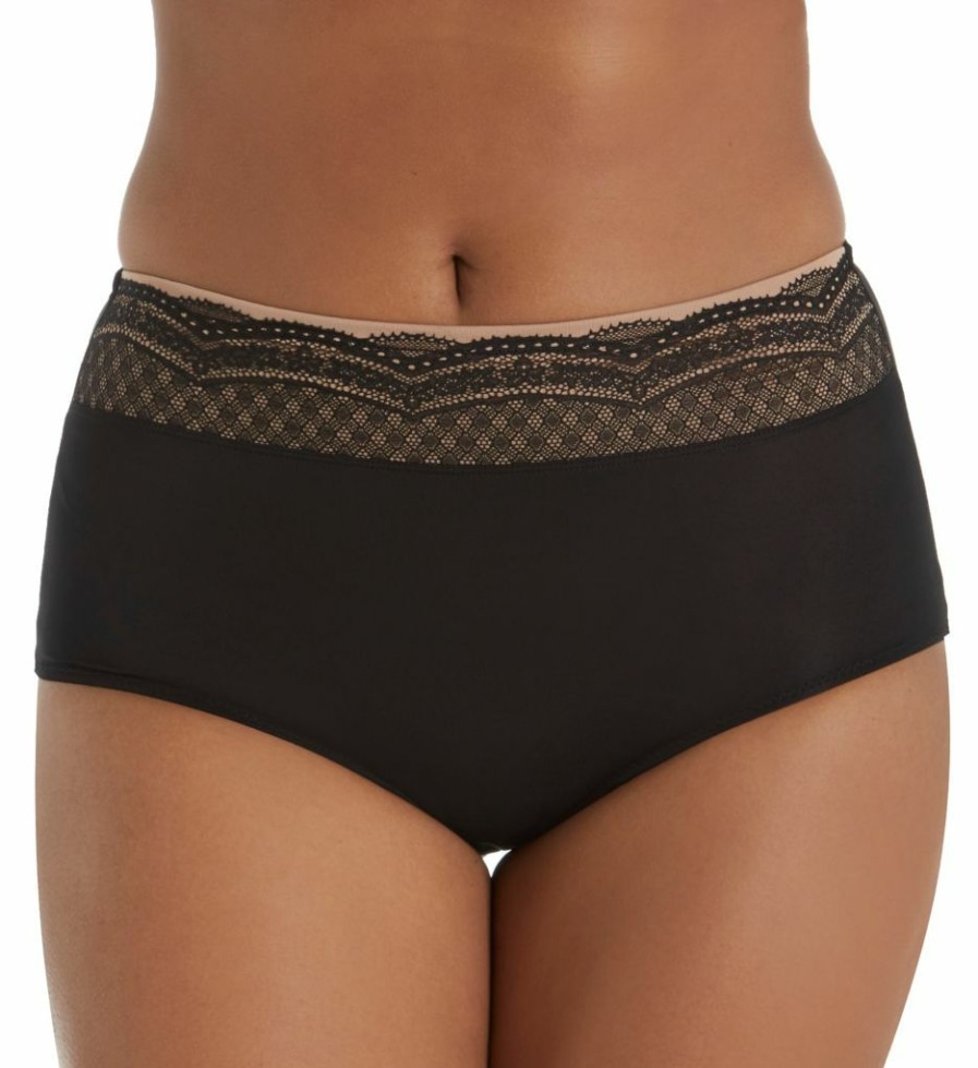 Lace Panties * | Less Expensive Warner'S No Pinching. No Problems. Brief Panty With Lace Rs7401P