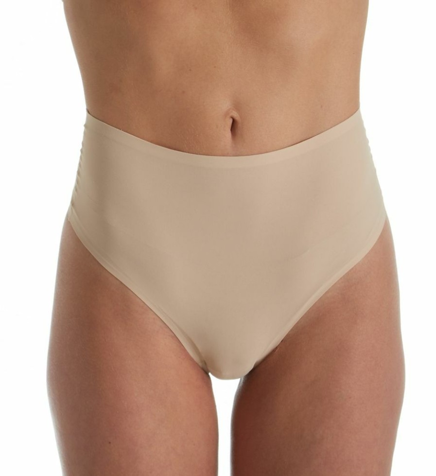 Thong Panties * | Glamor Model Chantelle Soft Stretch High Waist Thong 1069