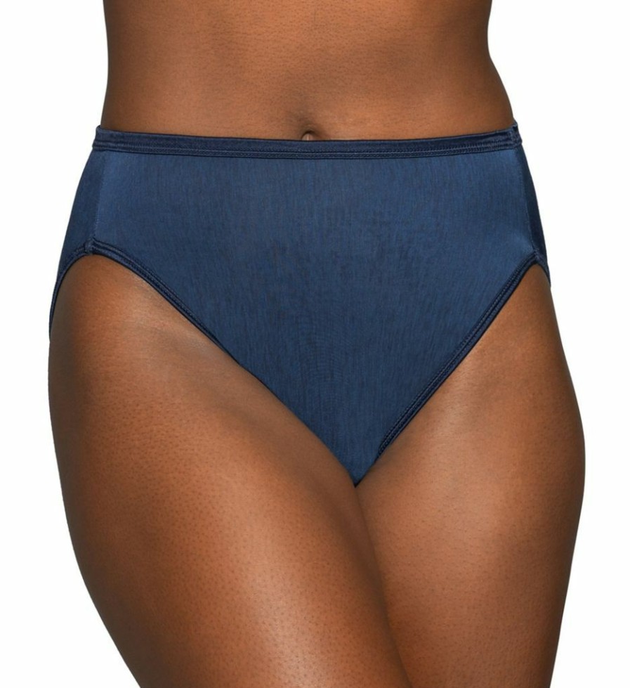 Brief Panties * | Free Delivery Vanity Fair Illumination Hi Cut Brief Panty 3 Pack 13307