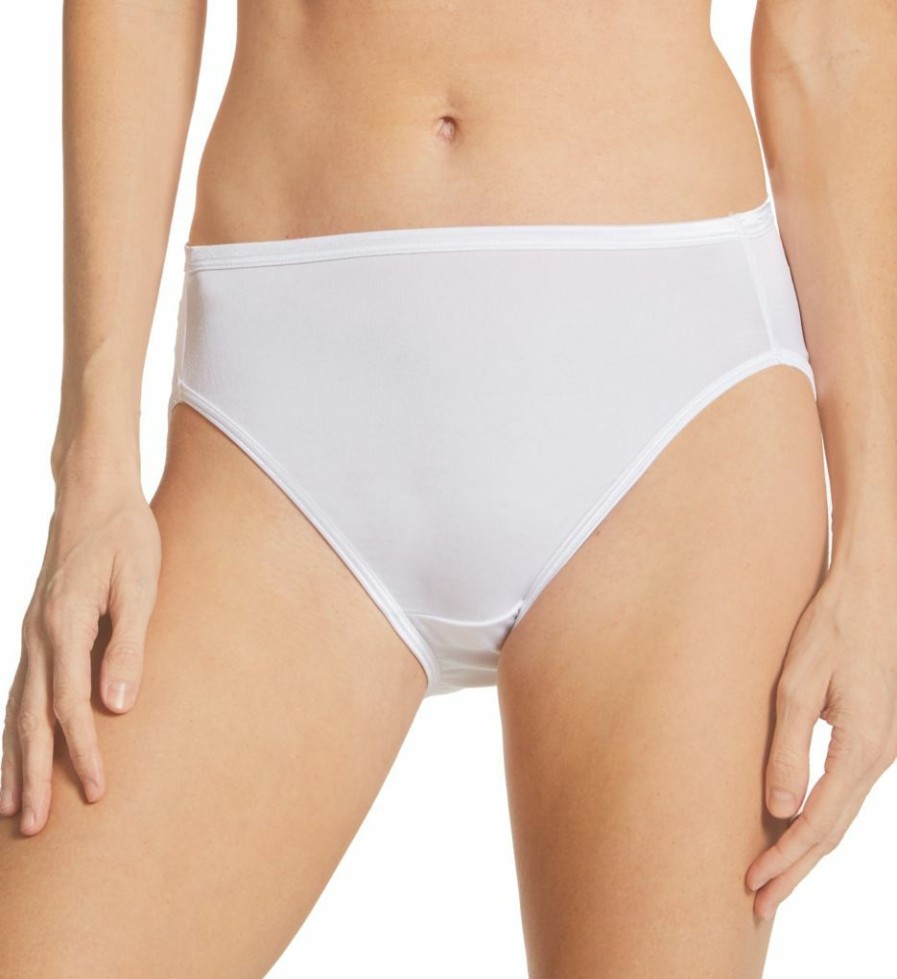 Brief Panties * | Free Delivery Vanity Fair Illumination Hi Cut Brief Panty 3 Pack 13307