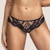 Thong Panties * | Opening Sales Andres Sarda Renata Shorty Thong Panty 3310355 Black