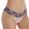 Thong Panties * | Fantastic Model Hanky Panky Mid-Rise Thong 2 Pack 2513Cu2