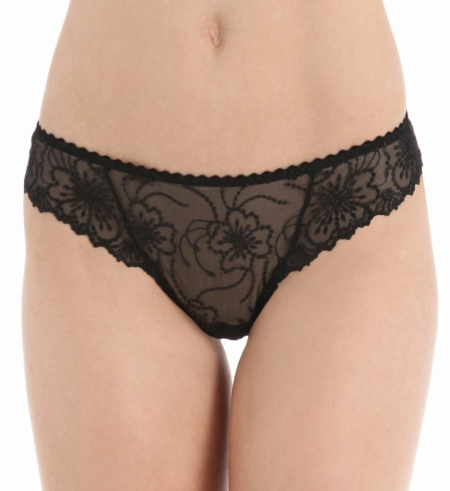 Thong Panties * | Exceptional Design Marie Jo Jane Floral Lace Thong 060-1330