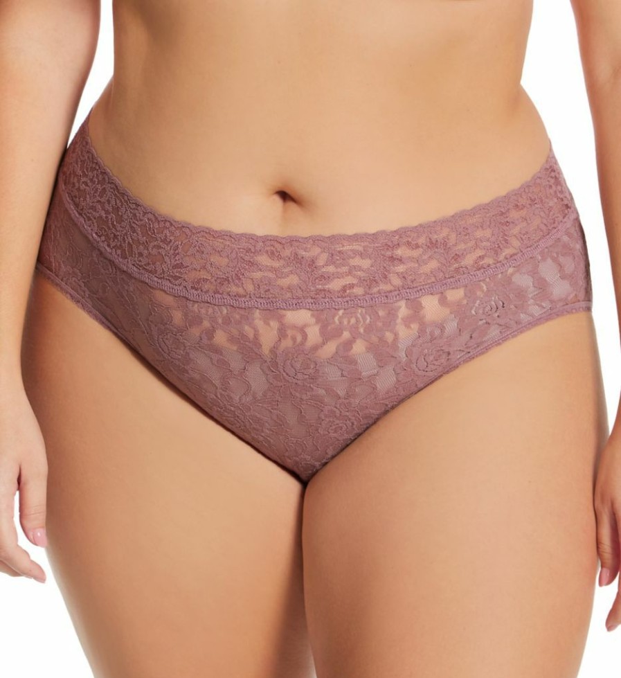 Lace Panties * | Excellent Hanky Panky Signature Lace Plus Size French Brief Panty 461X Artichokeheart